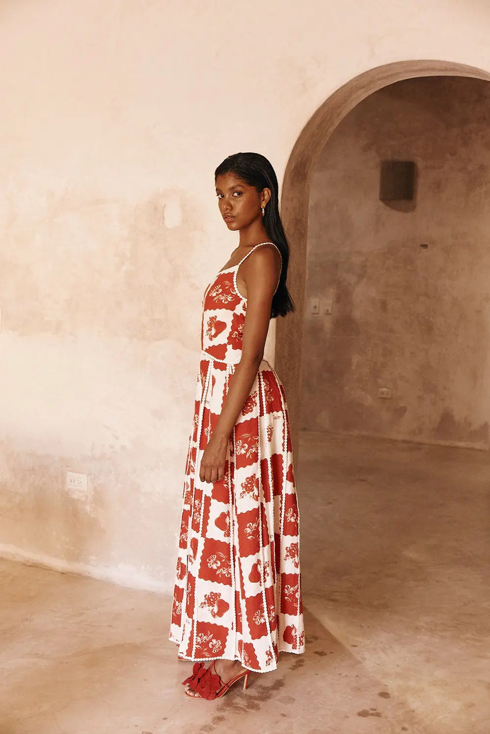 Cressida™ | Floral Maxi Dress Claxoria