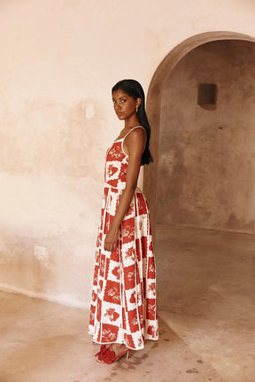 Cressida™ | Floral Maxi Dress Claxoria