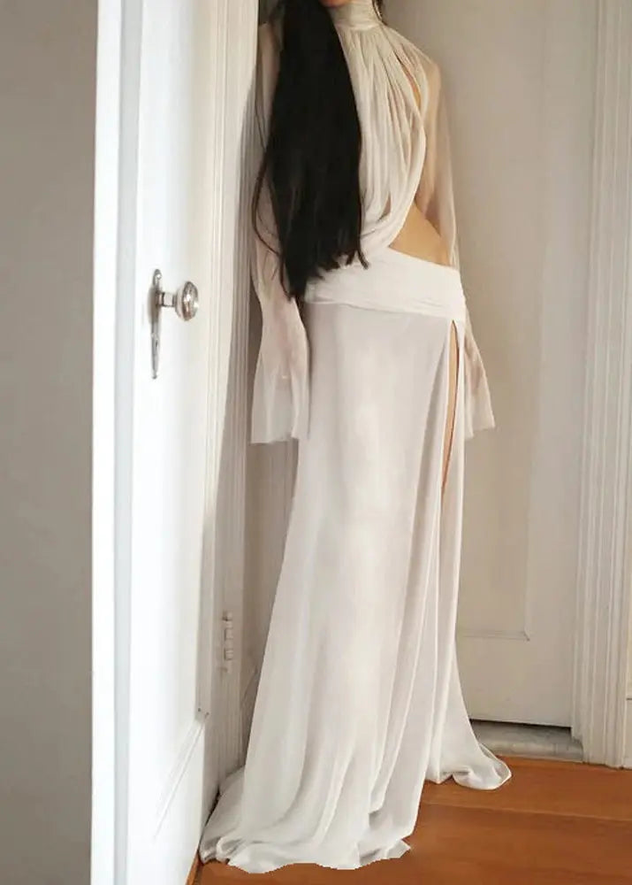 Nyxaria™ | Silk Eclipse Two-Piece Set Claxoria