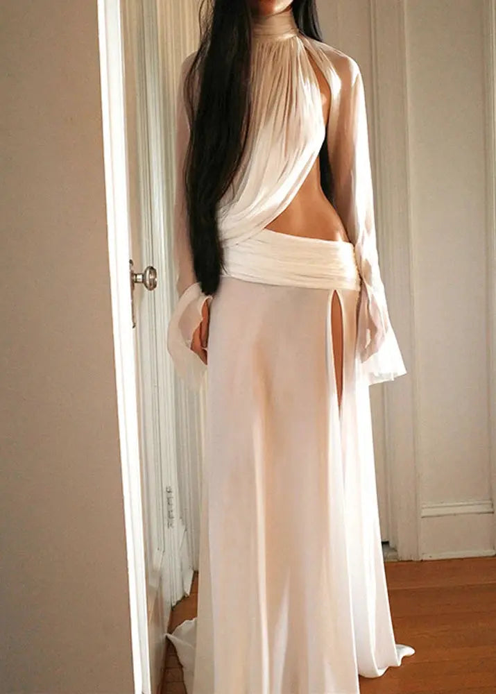 Nyxaria™ | Silk Eclipse Two-Piece Set Claxoria