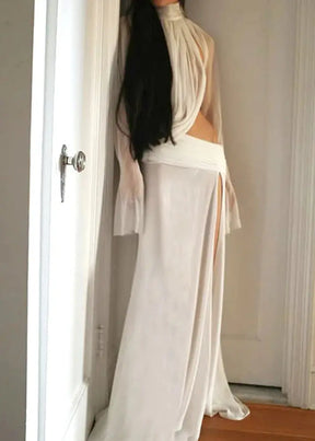 Nyxaria™ | Silk Eclipse Two-Piece Set Claxoria