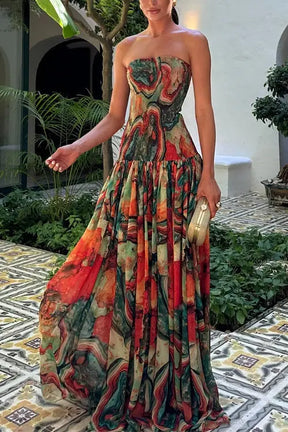 Serenata™ | Ombre Print Swing Maxi Claxoria