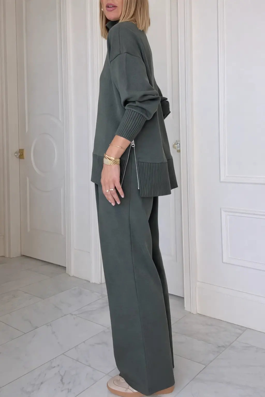 Serenique™ | Alpine Stillness Knit Set Claxoria