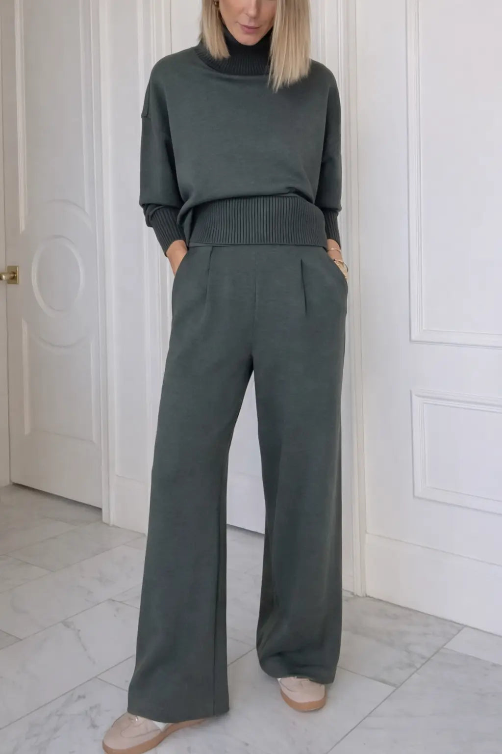 Serenique™ | Alpine Stillness Knit Set Claxoria