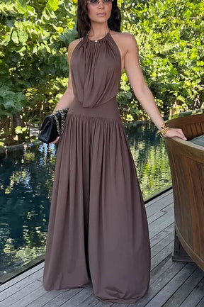 Solenne™ | Halter Dress Claxoria