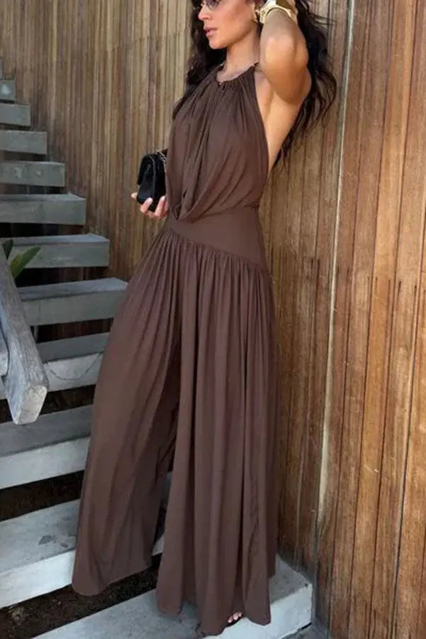 Solenne™ | Halter Dress Claxoria