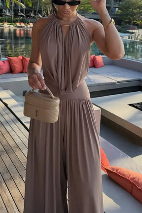 Solenne™ | Halter Dress Claxoria